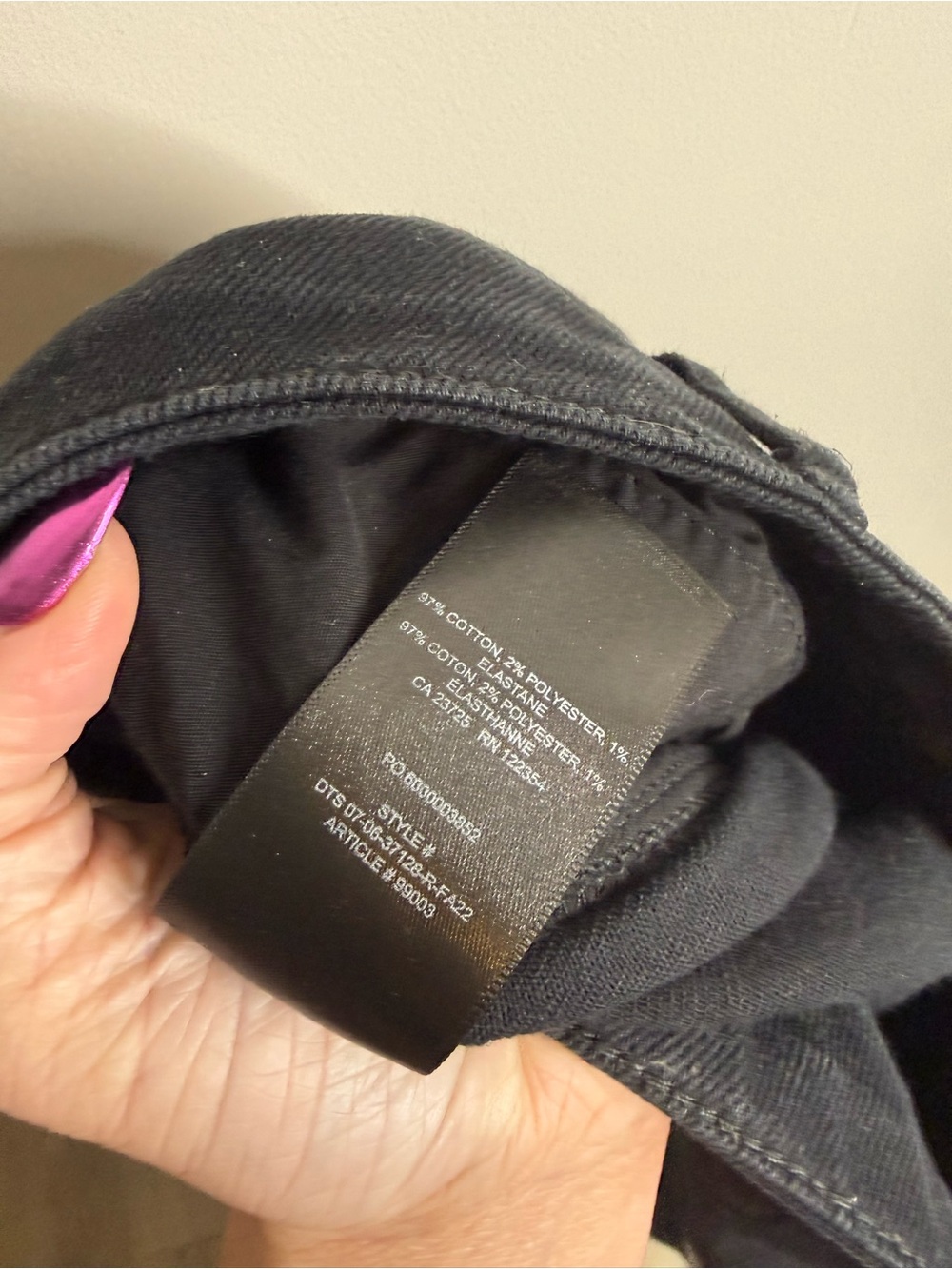 Aritzia Wilfred Modern Cargo Pant black size 16 - Picture 7 of 7